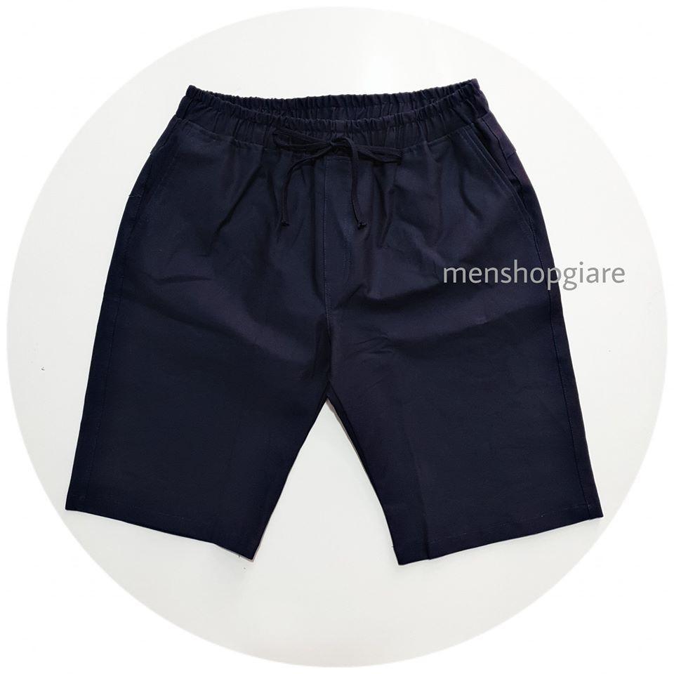 quần short kaki lưng thun size đại