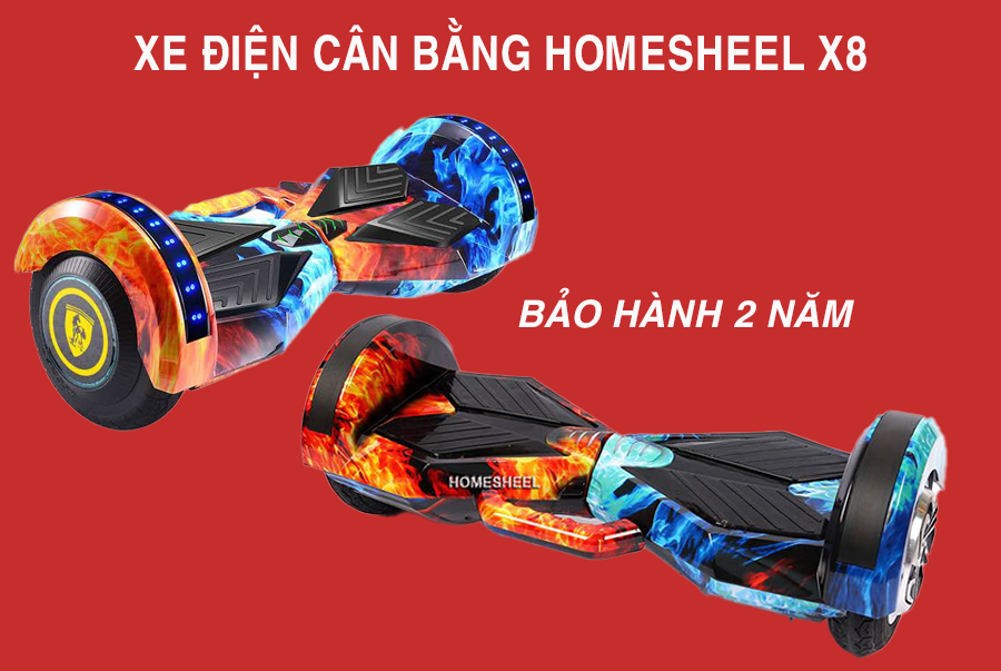 Xe điện cân bằng X8 đời mới - Nhiều màu