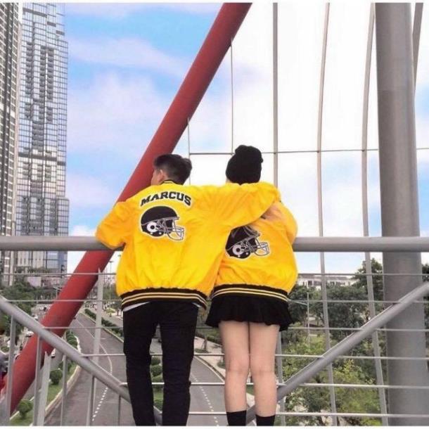 Áo Khoác Dù BOMBER Bóng Chày Dáng unisex form rộng phong cách ulzzang chống nắng tốt