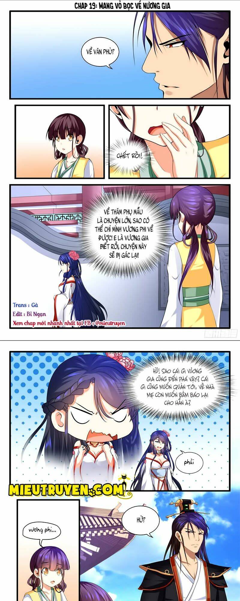 y nữ khuynh thành - thịnh sủng vương phi chapter 19 1