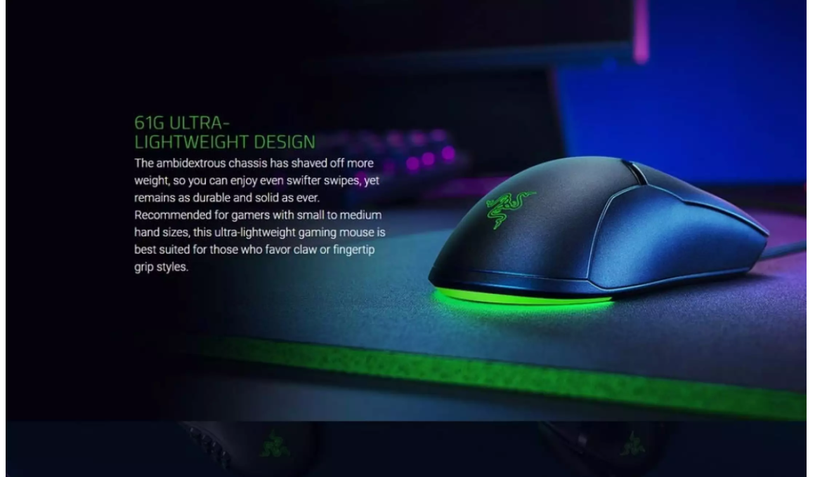 Chuột Razer Viper Mini-Wired- Hàng chính hãng