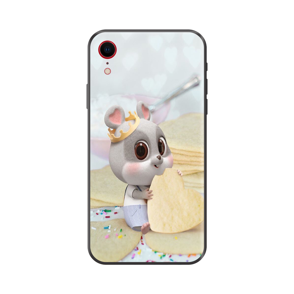 Ốp lưng TPU viền dẻo cho điện thoại IPHONE XR Hình Chuột Tết 2020 Mẫu 13