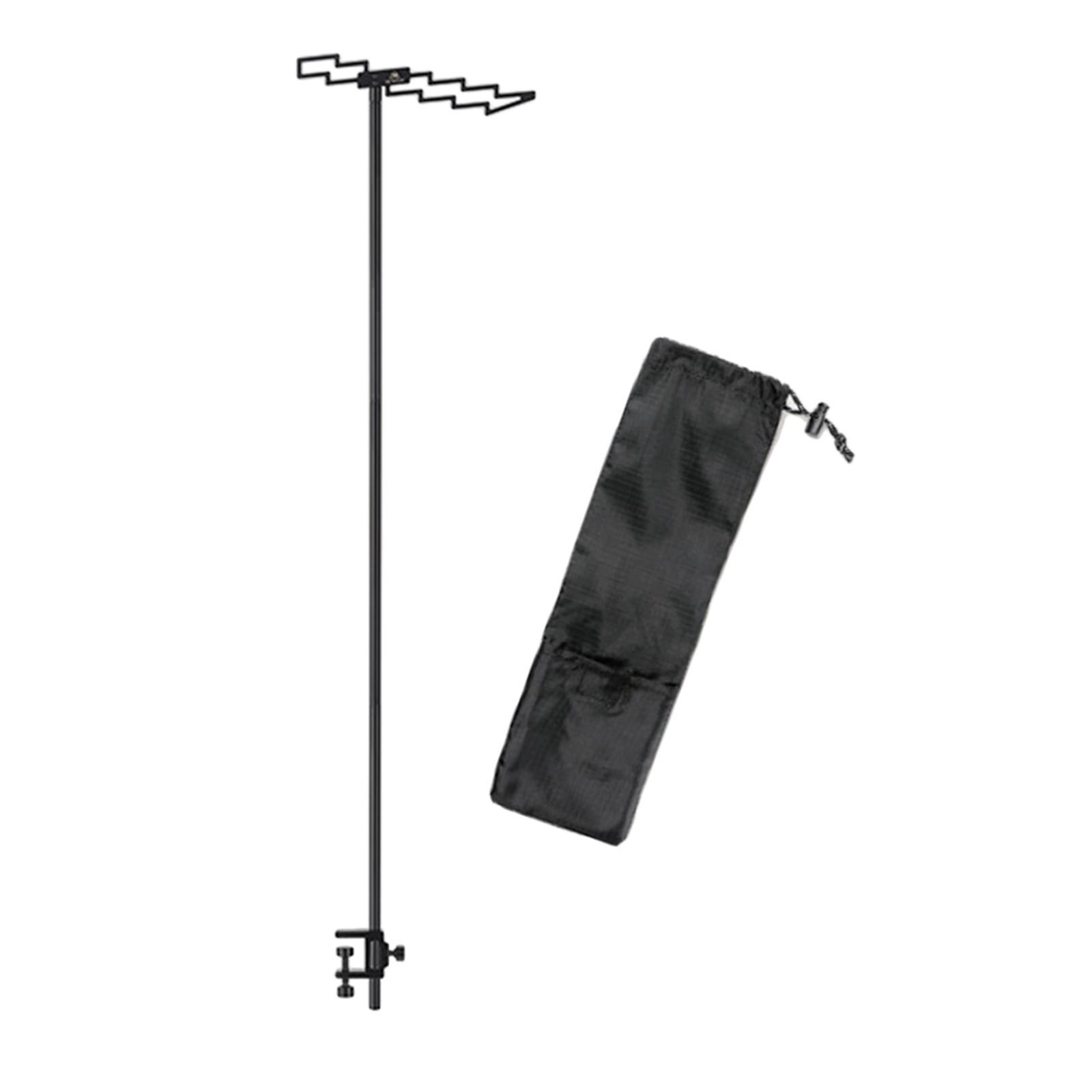 Camping Lantern Stand Holder Light Hanging Poles Hanger for BBQ Backpacking