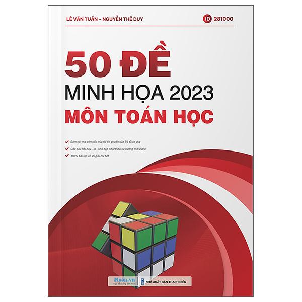 50 Đề Minh Họa 2023 Môn Toán Học