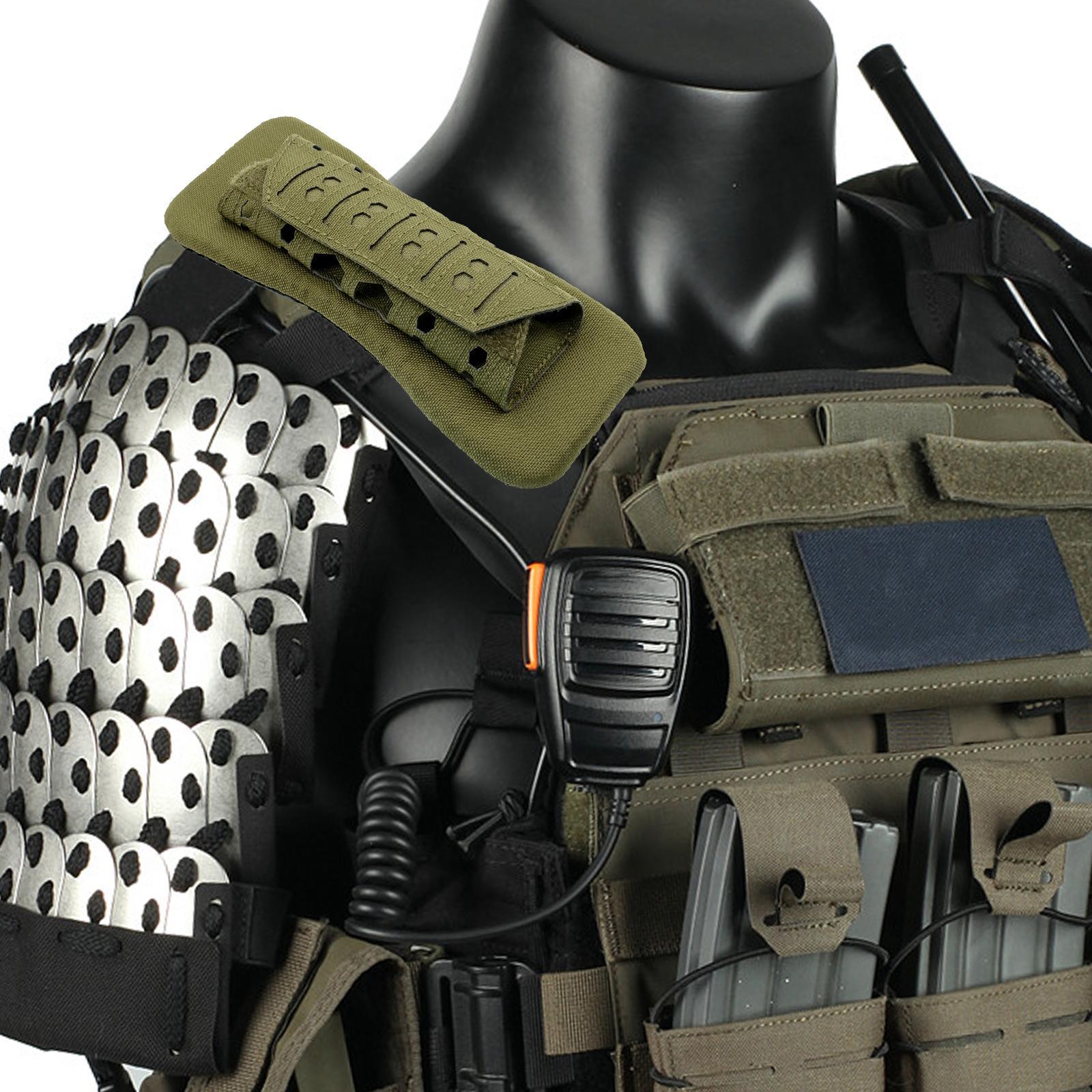 Plate Carrier Vest Shoulder Pads Protection Pads for Camping Hiking Backpacking