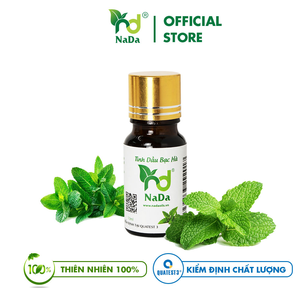 Tinh dầu nguyên chất bạc hà Nada