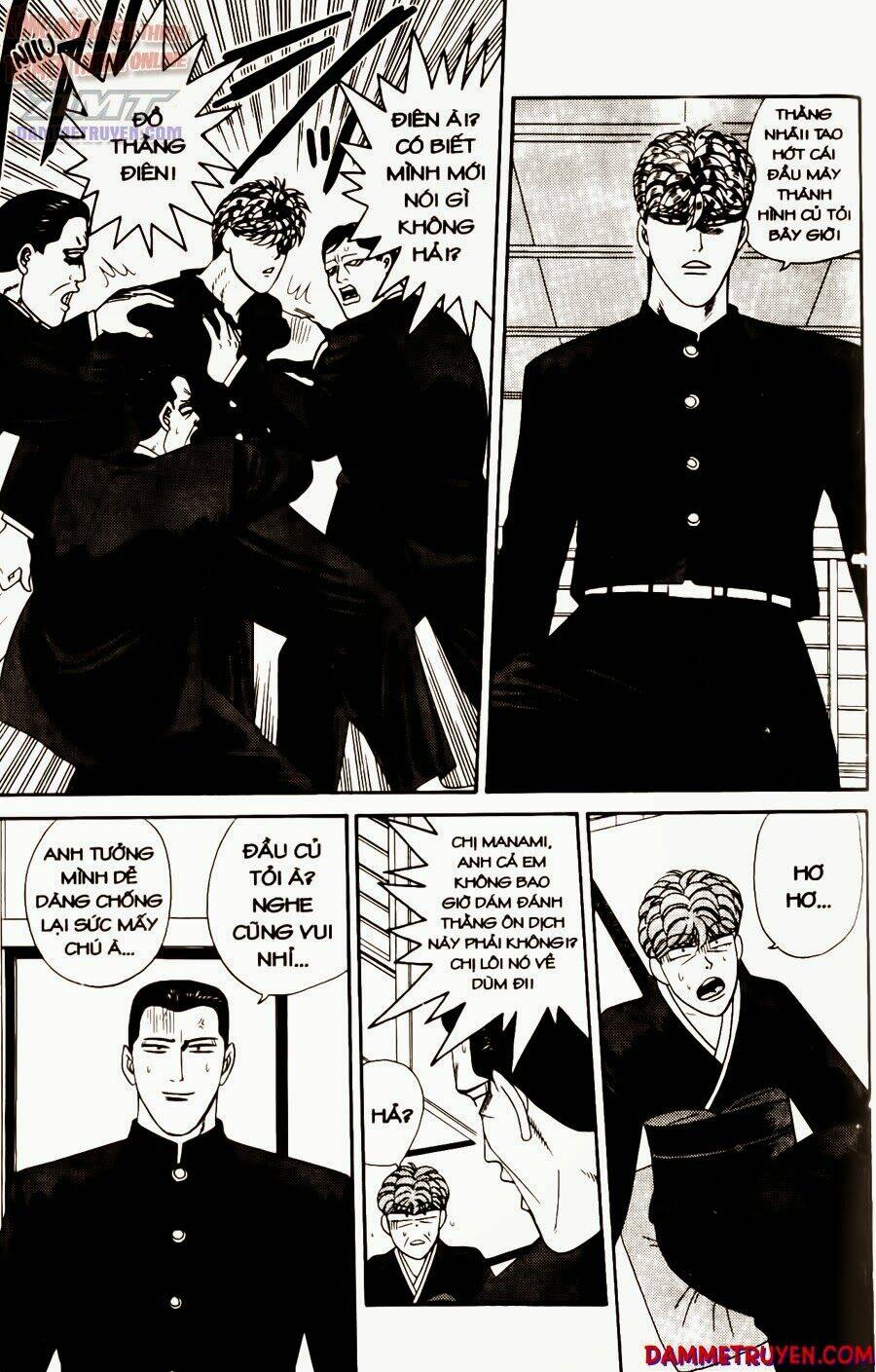 kyou kara ore wa - cặp bài trùng chapter 244 16