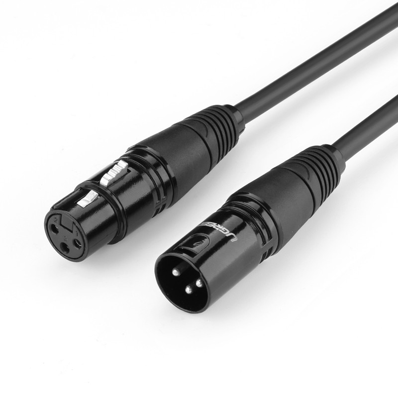 Dây Audio nối dài MIC XLR 6mm dài 3M UGREEN AV130 20711 - Hàng chính hãng