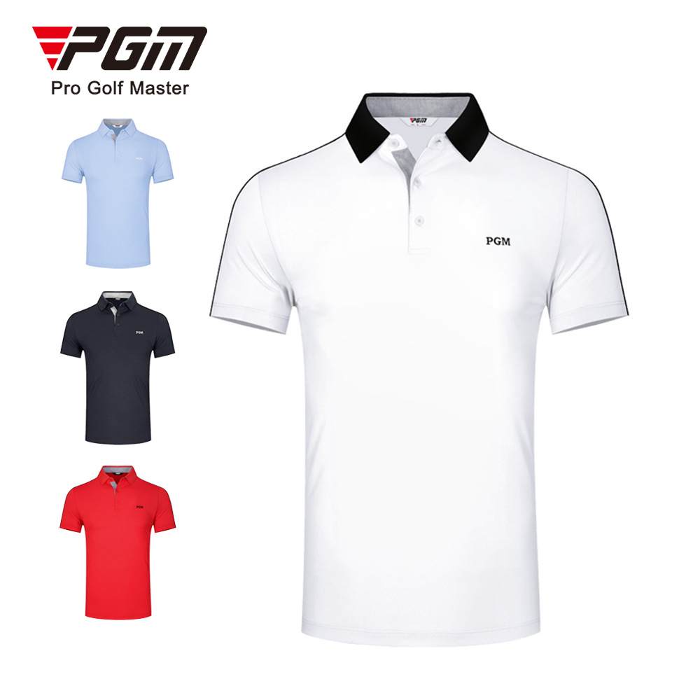 Áo Golf Polo Nam Ngắn Tay - PGM Men Golf Shirt - YF397