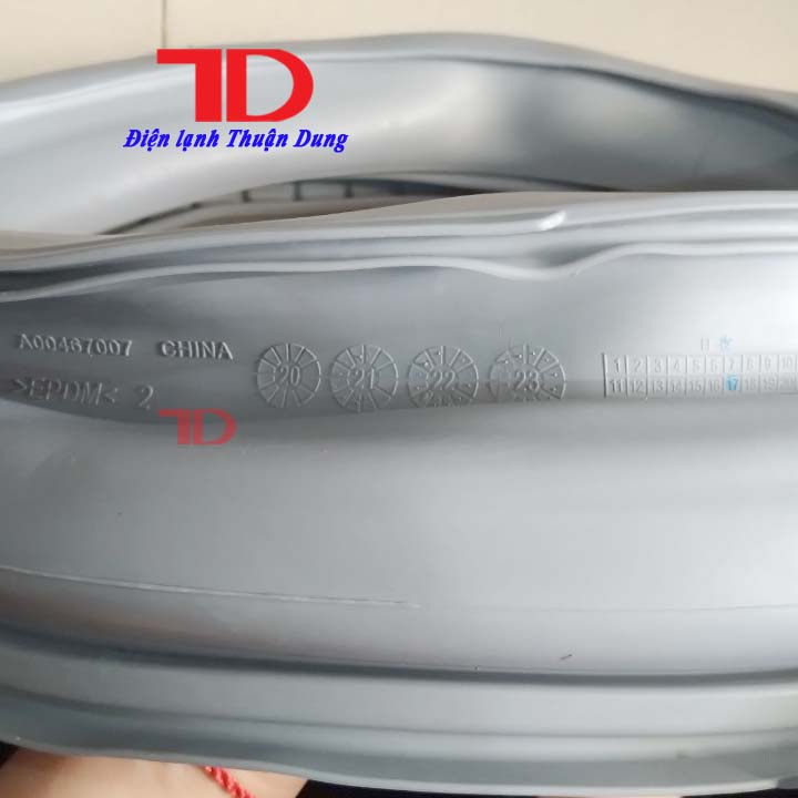 Ron cửa máy giặt dành cho máy Electrolux, Gioăng máy giặt cửa ngang, Zoăng cửa máy giặt hàng nhập khẩu model EWF 9024,9025,1024, 85743,10843,10743,12843,10744,12844,10844,12944, Điện Lạnh Thuận Dung