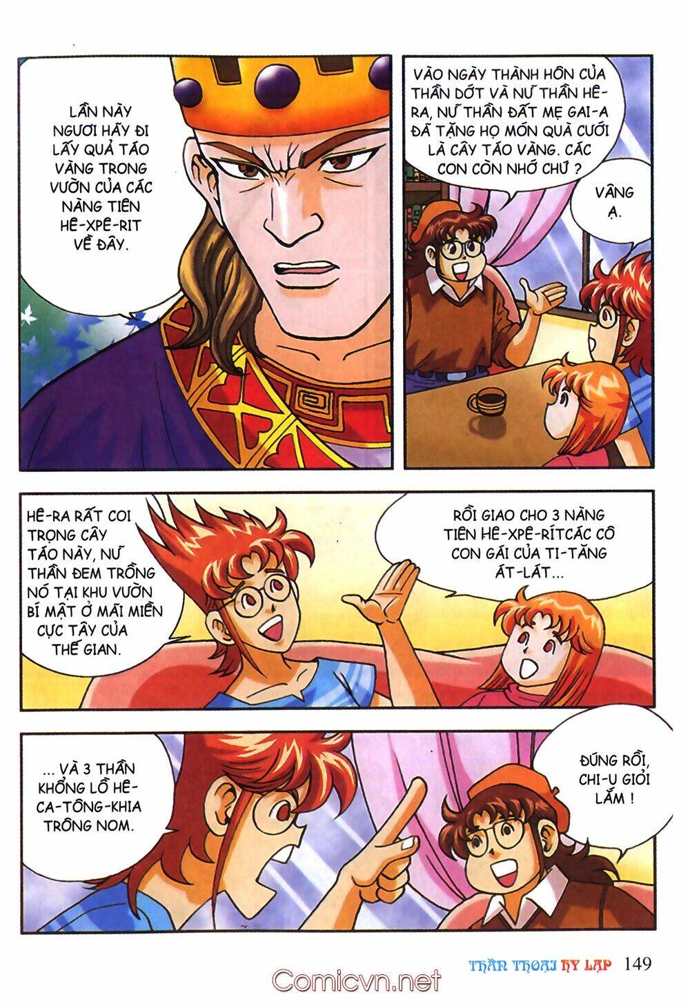 thần thoại hy lạp màu chapter 31 33