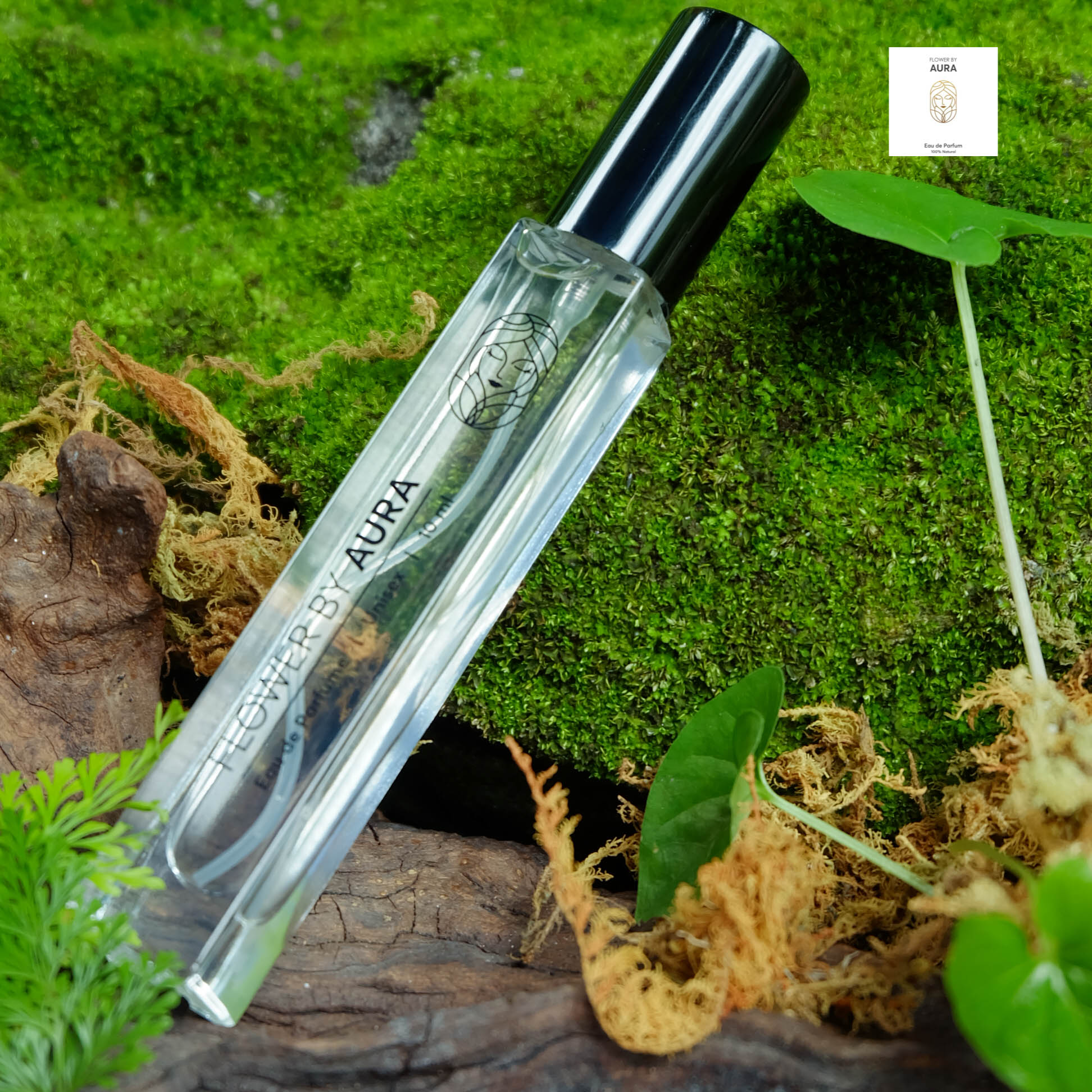 Nước hoa thiên nhiên Flower By Aura_Combo 2 chai Unisex 10ml