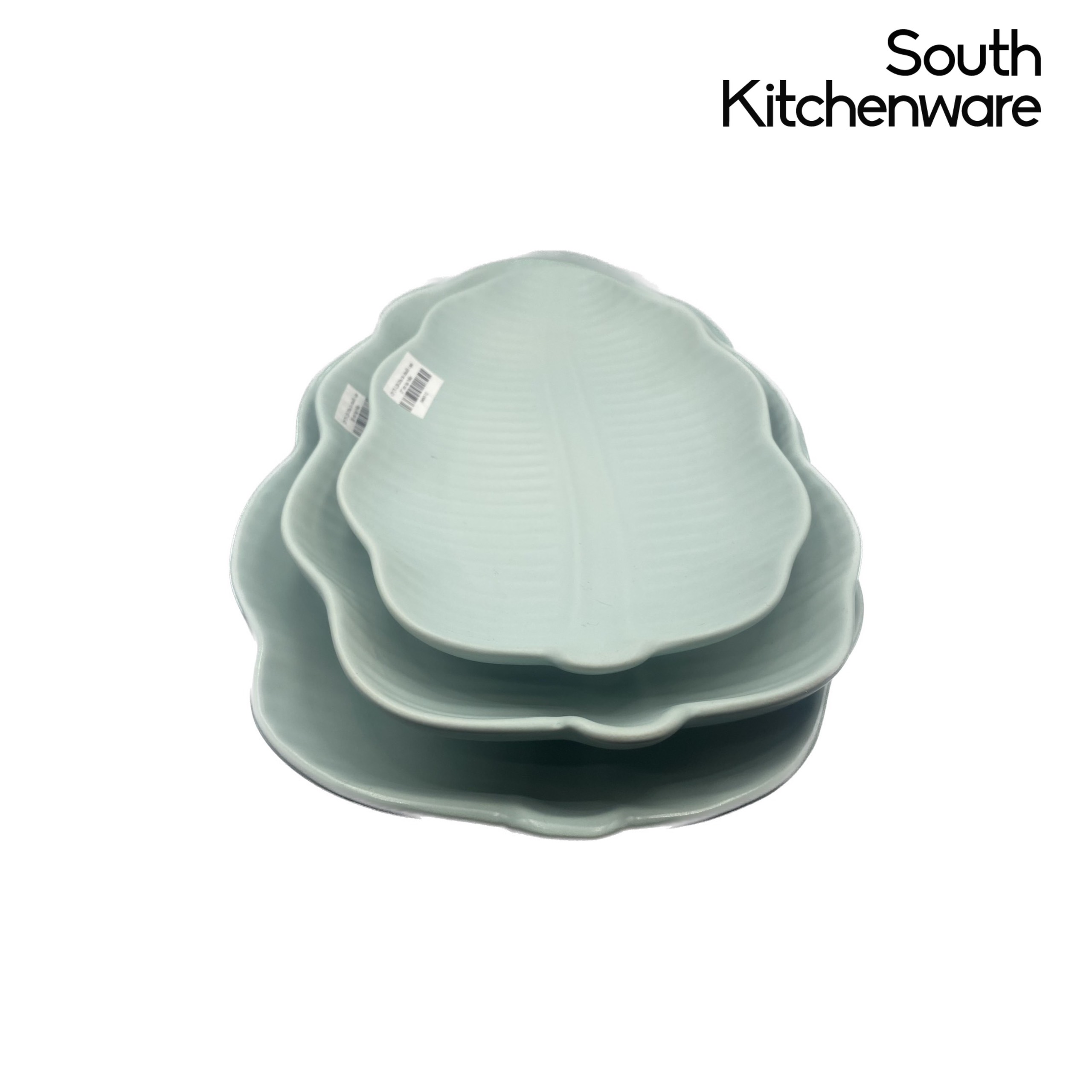 Dĩa lá chuối cạn 37cm lục bảo dụng cụ nhà bếp, đồ dùng khách sạn