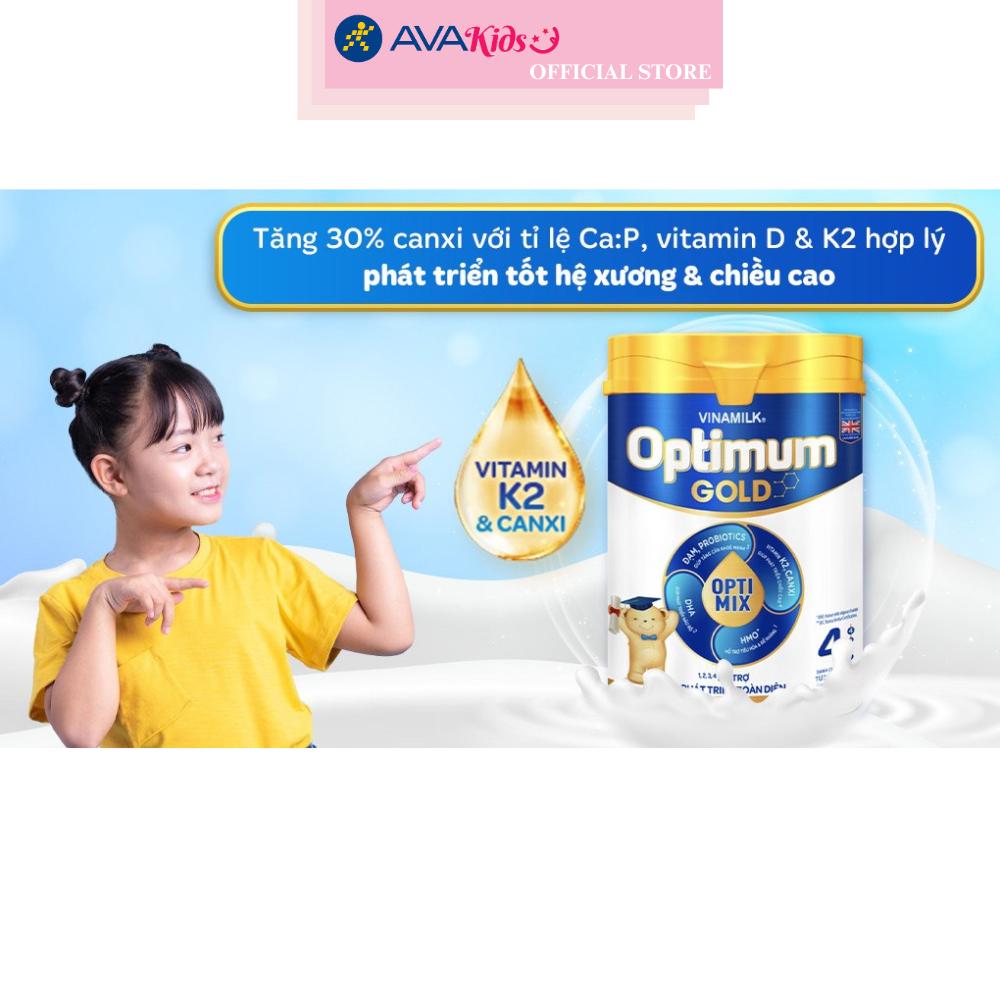 Sữa bột Vinamilk Optimum Gold số 4 850g (2 - 6 tuổi)