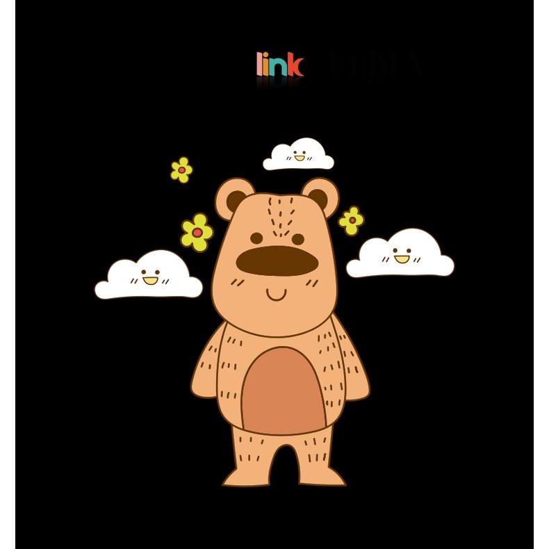 Áo Gấu Cute nữ dáng rộng tay lỡ unisex