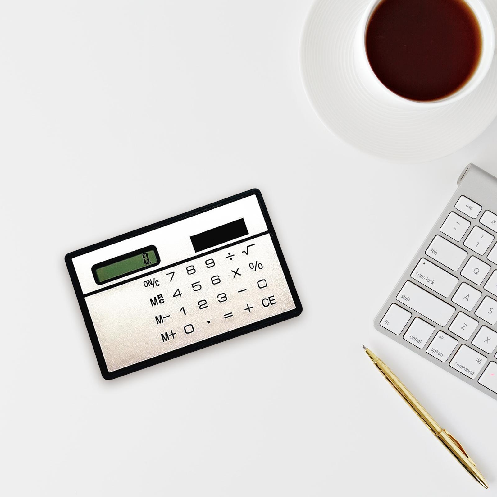 8 Digit Calculator Big Buttons Basic Calculators for Desktop Office Business