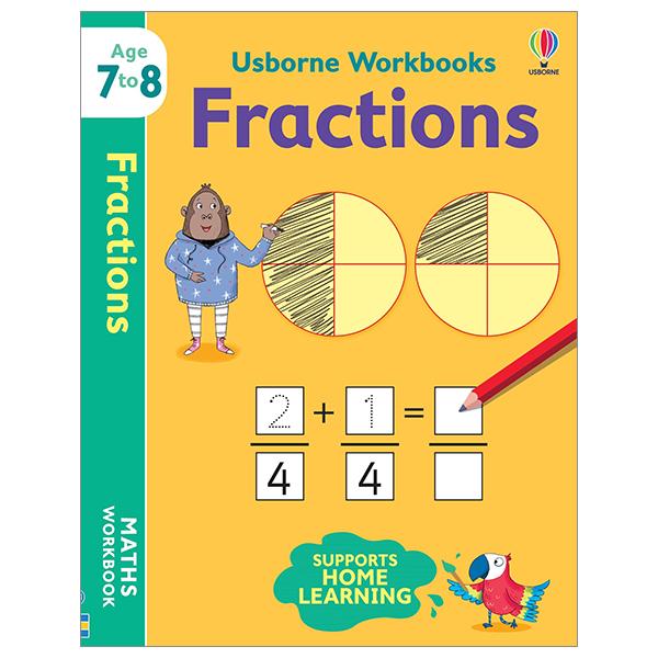 Usborne Workbooks Fractions 7 - 8