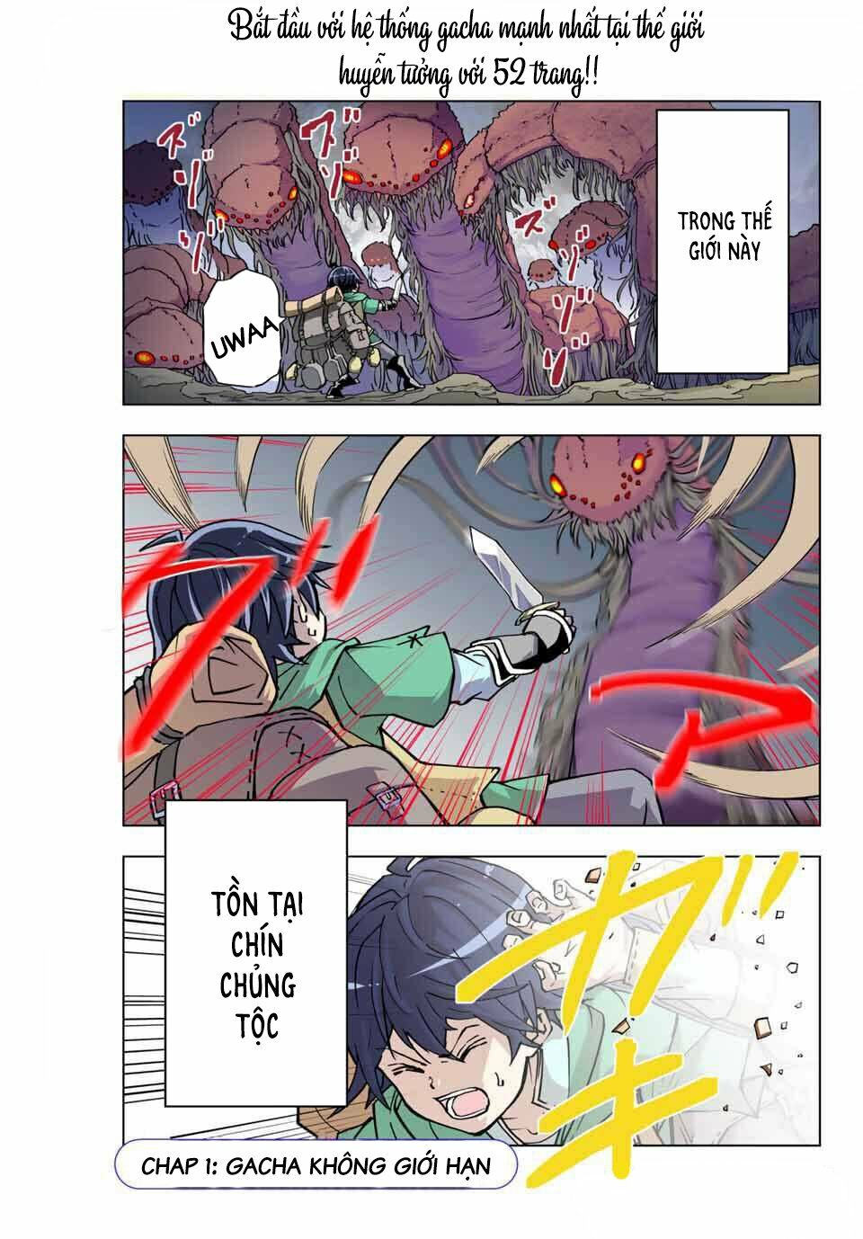 Bị Phản Bội Bởi Đồng Đội Và Sở Hữu [Gacha Không Giới Hạn] Lv.9999 chapter 1 1