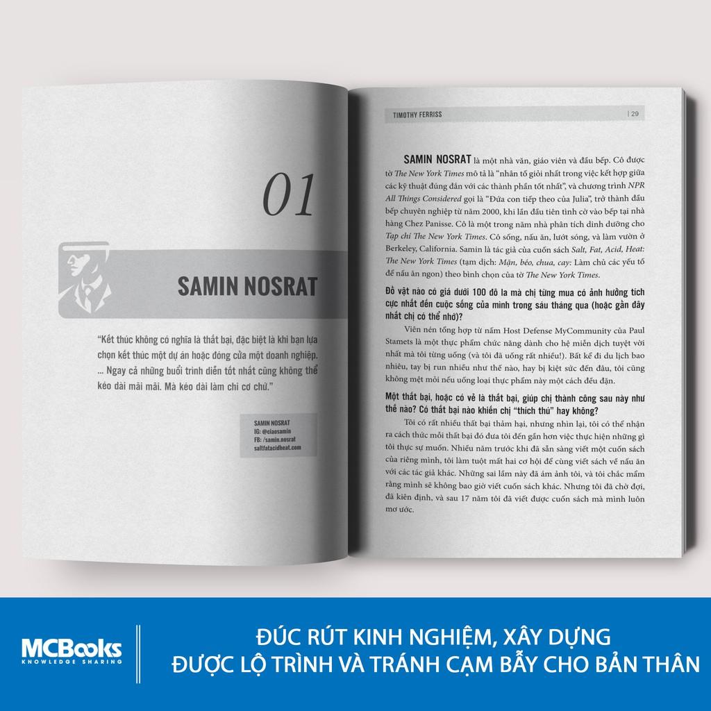 Sách - Lời khuyên từ những nhà cố vấn hàng đầu thế giới - Tribe of mentor (Tập 1)  - BizBooks