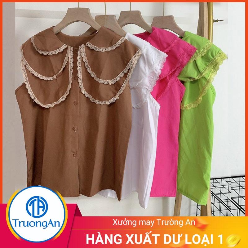Áo ngắn tay nữ hàng xuất dư xịn