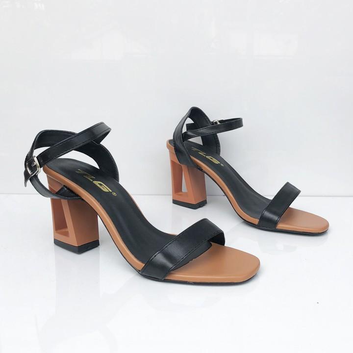 Sandal cao gót da cao cấp hot trend  trẻ trung năng động 21368