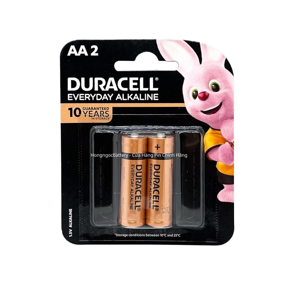 Vỉ 2 VPin AA , Pin AAA DURACELL 1,5V Siêu Bền - Hàng chính hãng