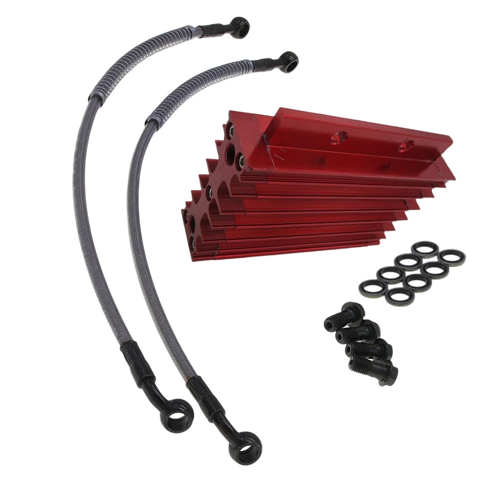 Oil Cooler, Aluminum Oil Cooler Radiator for Monkey 125cc 140cc Professional