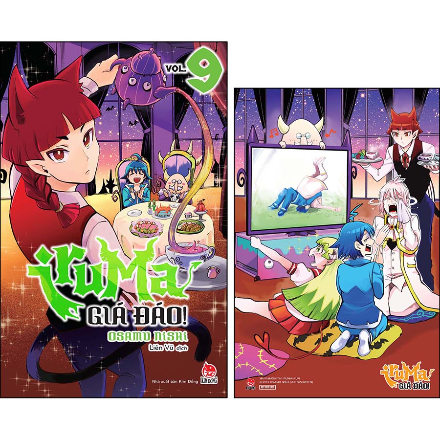 Iruma Giá Đáo Tập 9 [Tặng Kèm Postcard]