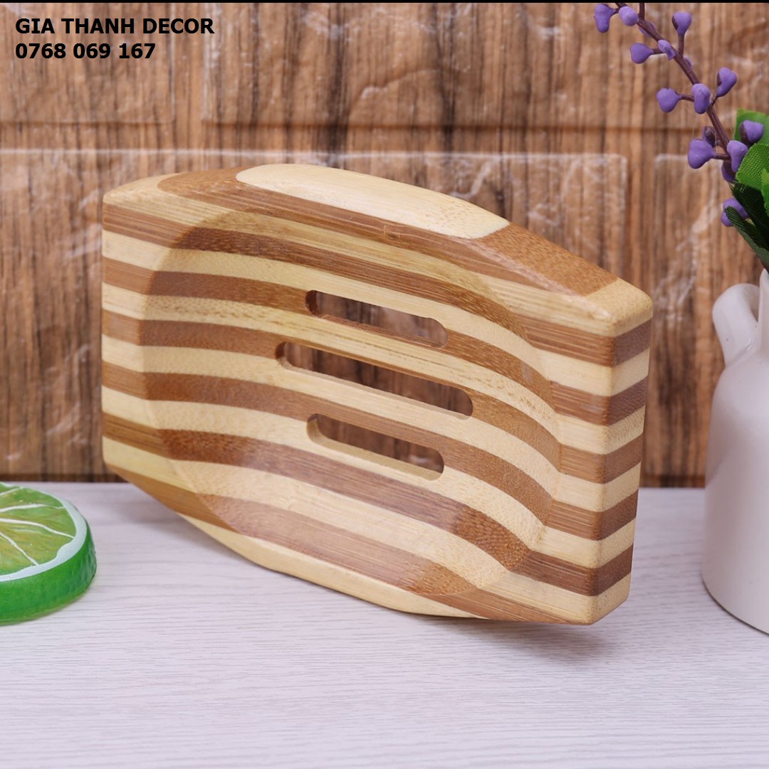 Khay Để Xà Phòng Bằng Gỗ Tự Nhiên cho nhà bếp phòng tắm , hàng handmade , décor trang trí phòng tắm theo phong cách thiên nhiên