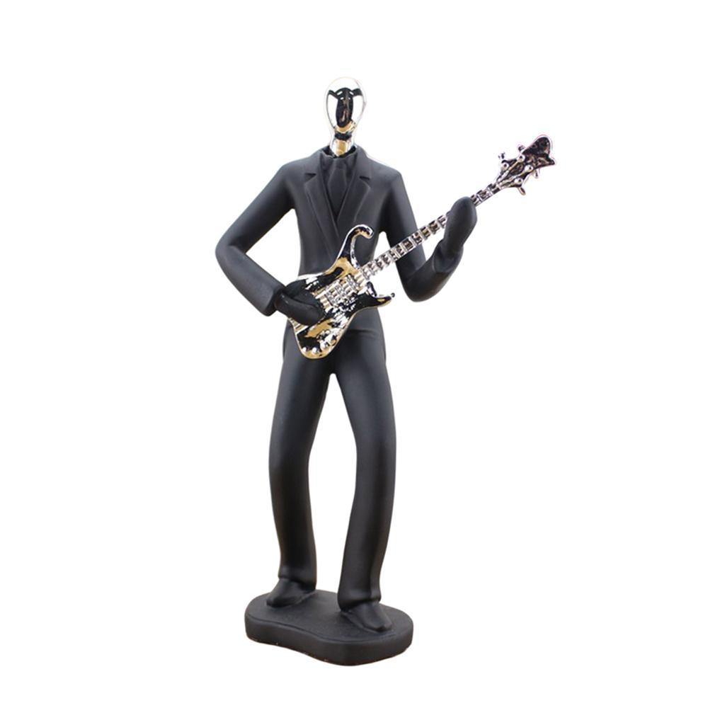 Music Art Model Statue Sculpture Figurine Craft Office Ornaments Guitar