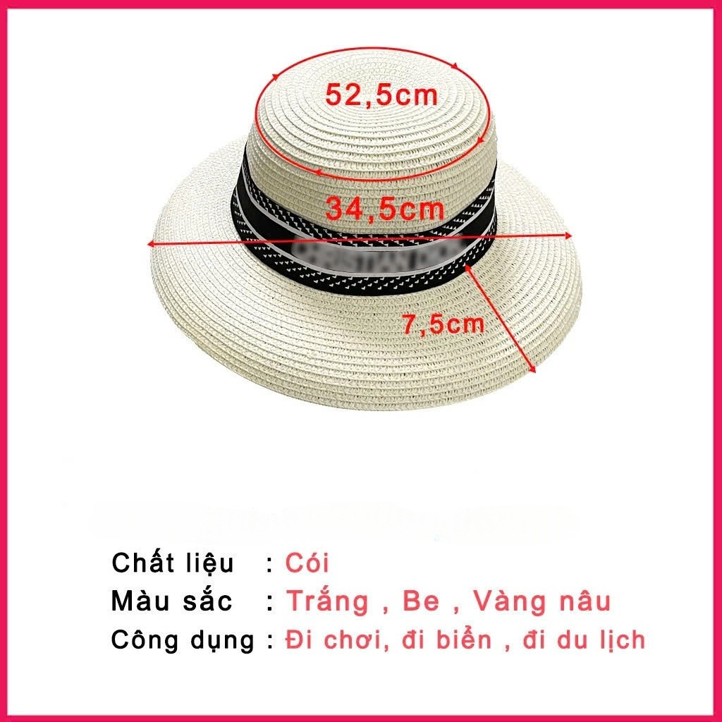 Mũ Nón Nữ Siêu Đẹp Rộng Vành Đi Biển Chống Nắng Tia UV Gấp Gọn Thời Trang Hàn Quốc Đi Chơi Phượt Du Lịch Dã Ngoại Đánh Golf Tenis Ngoài Trời Thoáng Mát Sành Điệu Cá Tính