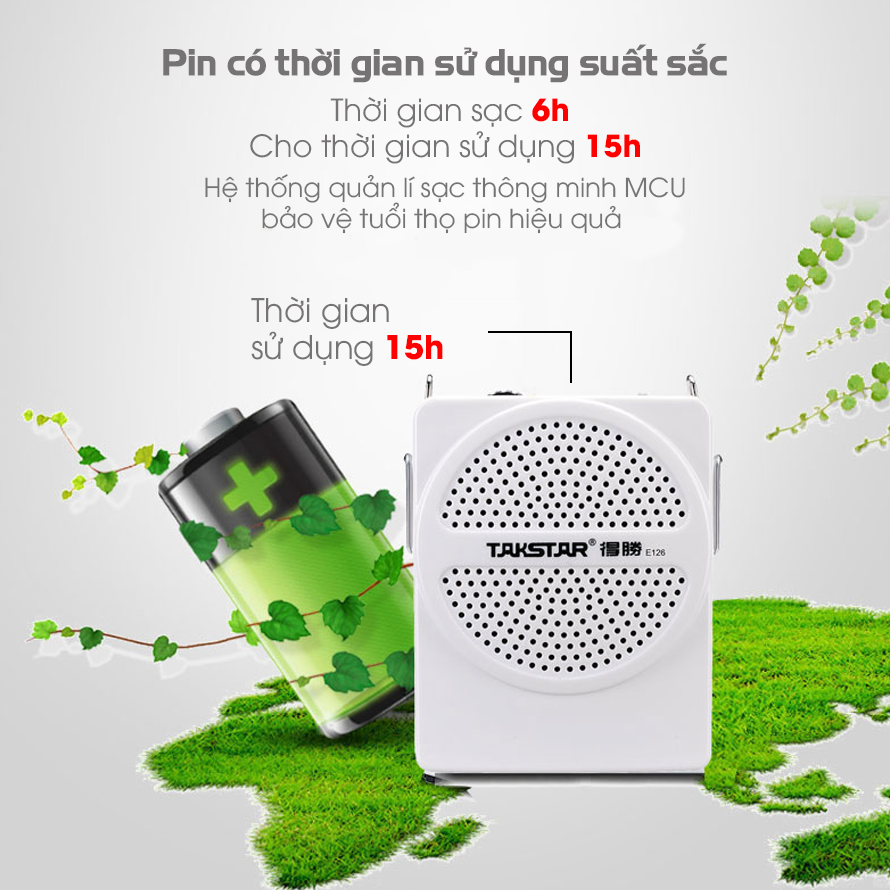 Máy trợ giảng Takstar E126- hàng chính hãng