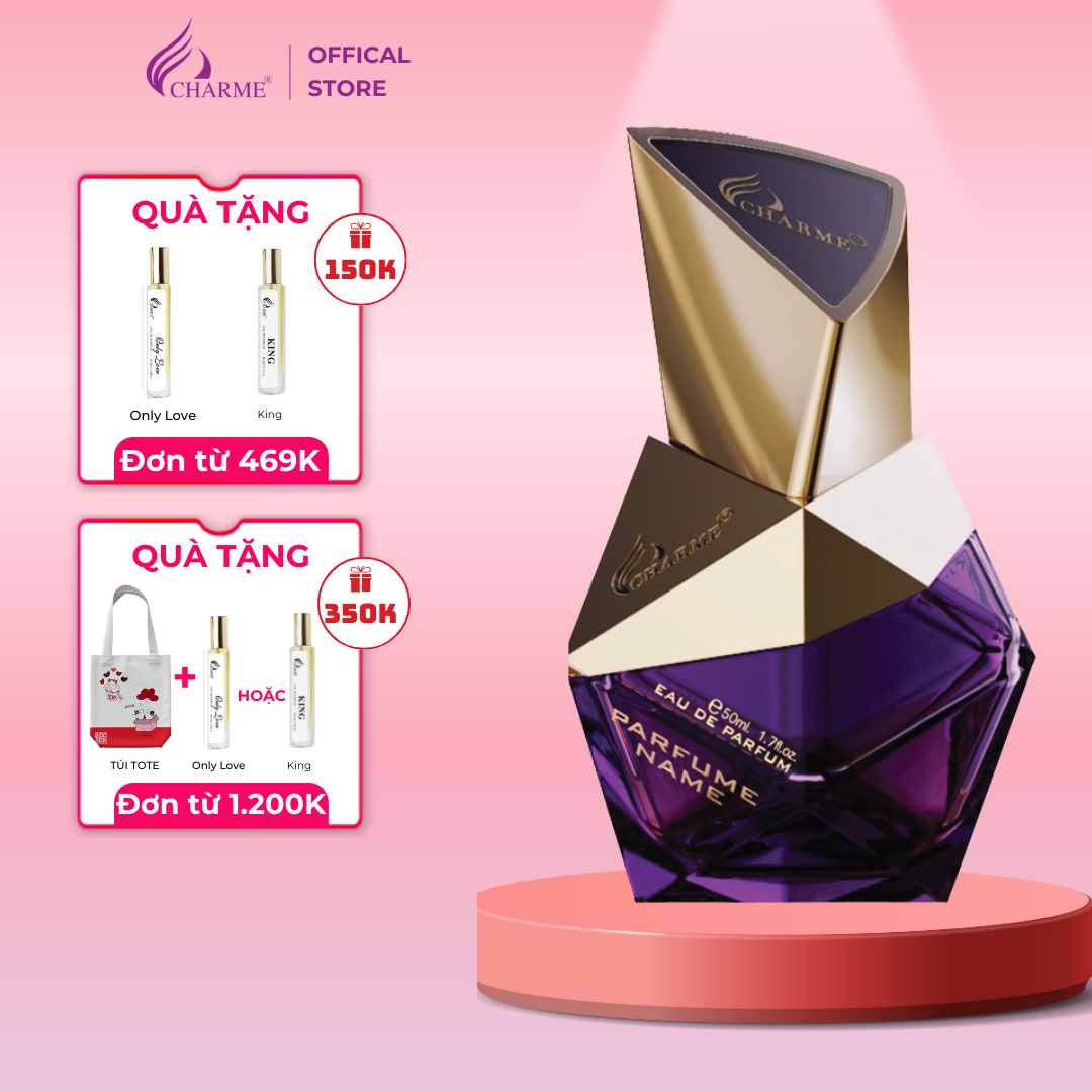 Nướ́c Hoa Nữ Chính Hãng Charme Empress Mùi hương ngọt ngào, nữ tính, đầy cuốn hút 50ml