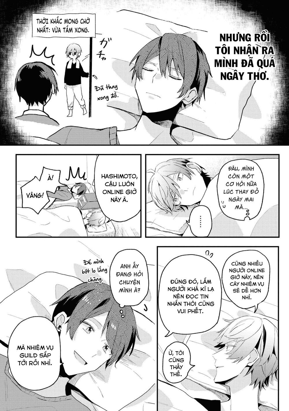 đồng đội game online, té là ngài sếp khó tính chapter 13 9