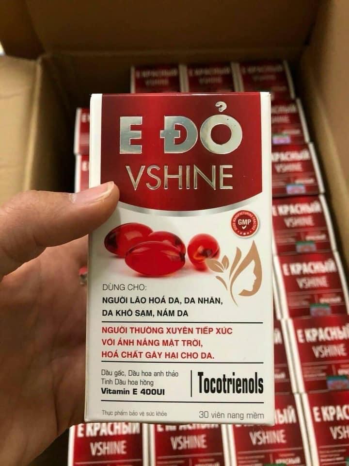 Viên uống vitamin E ĐỎ VSHINE