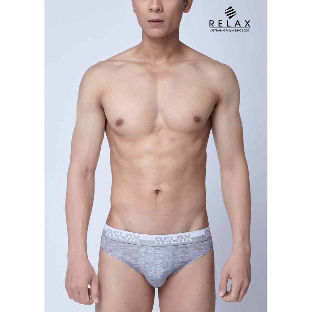 Quần lót nam brief RLTK055 quần sịp nam thoáng mát mềm mại cao cấp, co giãn tốt, ôm gọn - RELAX