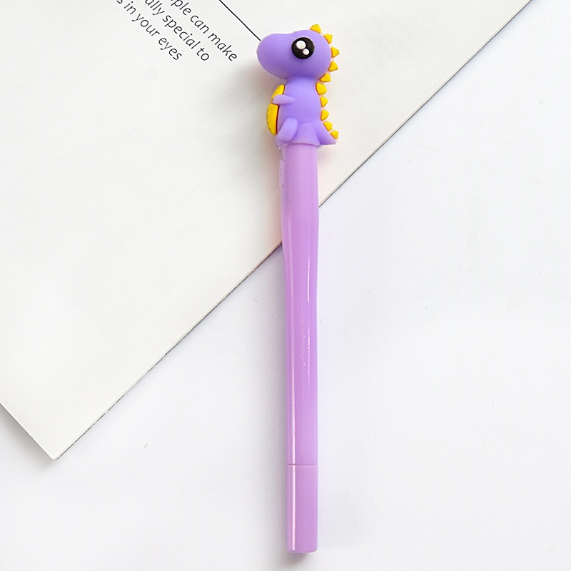 Bút mực gel đen pony viết ngòi 0.5mm lalunavn thiết kế phát sáng dễ thương