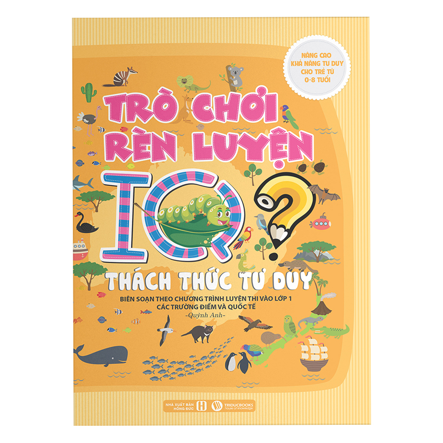 Combo Trò Chơi Rèn Luyện IQ (Trọn Bộ 4 Cuốn)