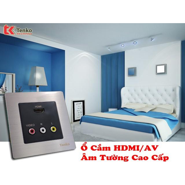 Ổ Cắm HDMI - AV Âm Tường TK-F71-B-86