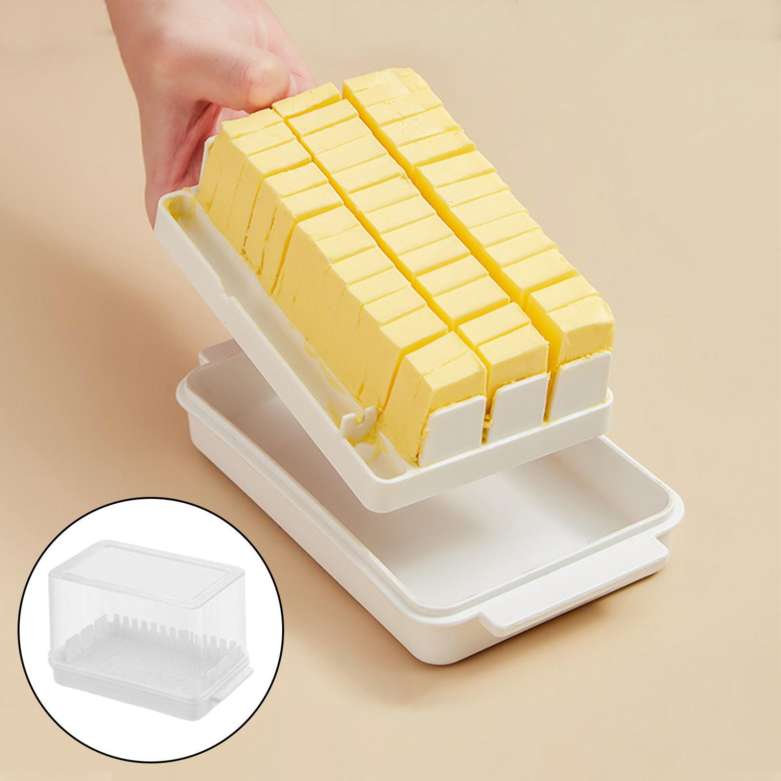 Butter Dish with Lid Cheese Butter Organizer for Kitchen Baking Dining Table