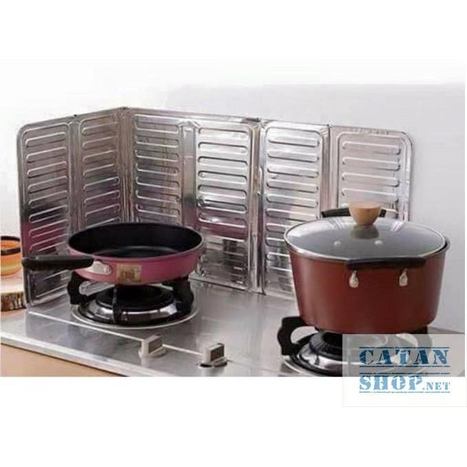 Tấm chắn dầu mỡ làm từ hợp kim nhôm cao cấp , tấm chắn dầu bắn không bắt lửa an toàn cho người sử dụng GD493-TamChDau