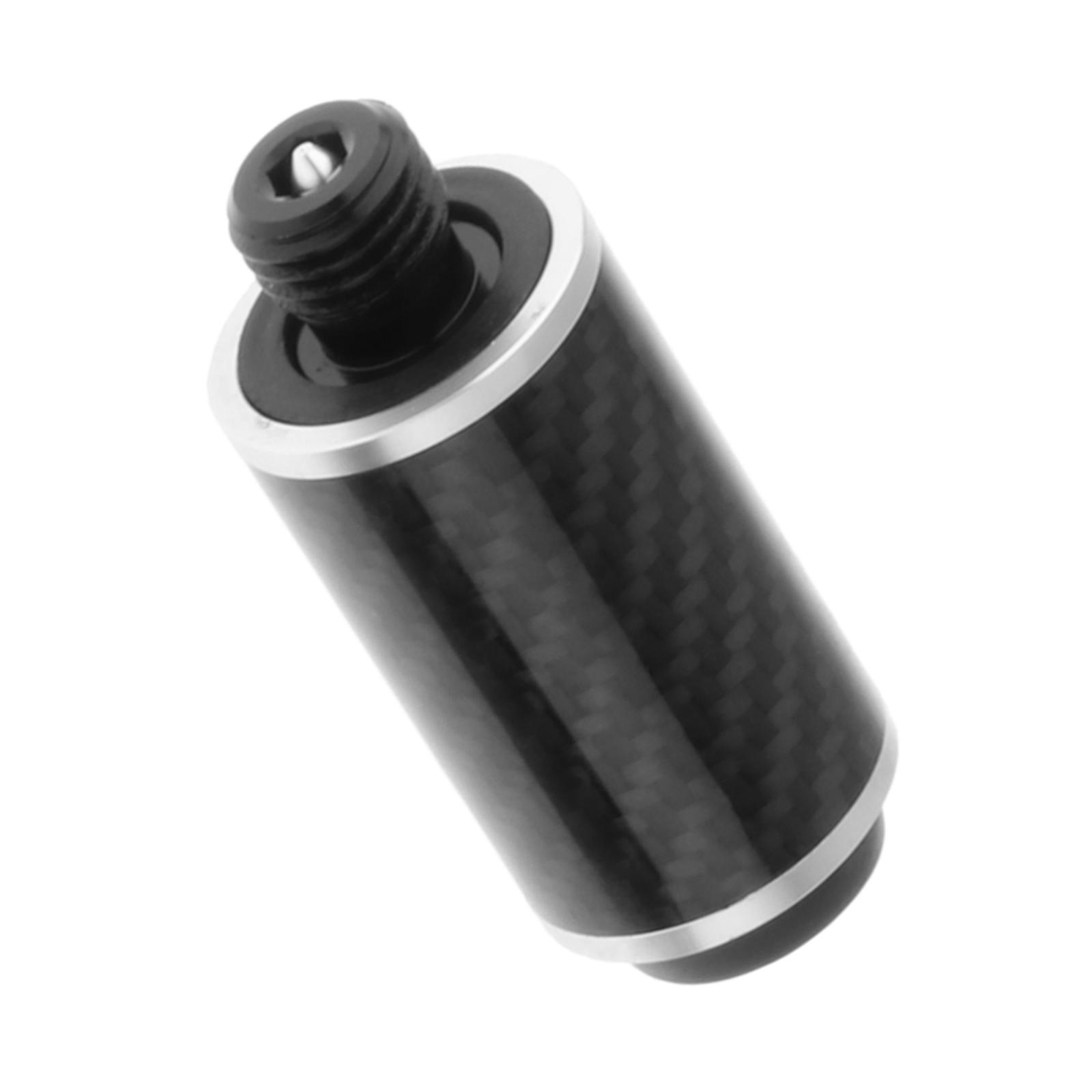 Billiards Pool Cue Extension Snooker Cue Extended Cue Extended Pool Cue Weight Screw Billiard Holder Cue End Lengthener for Practice Trainer