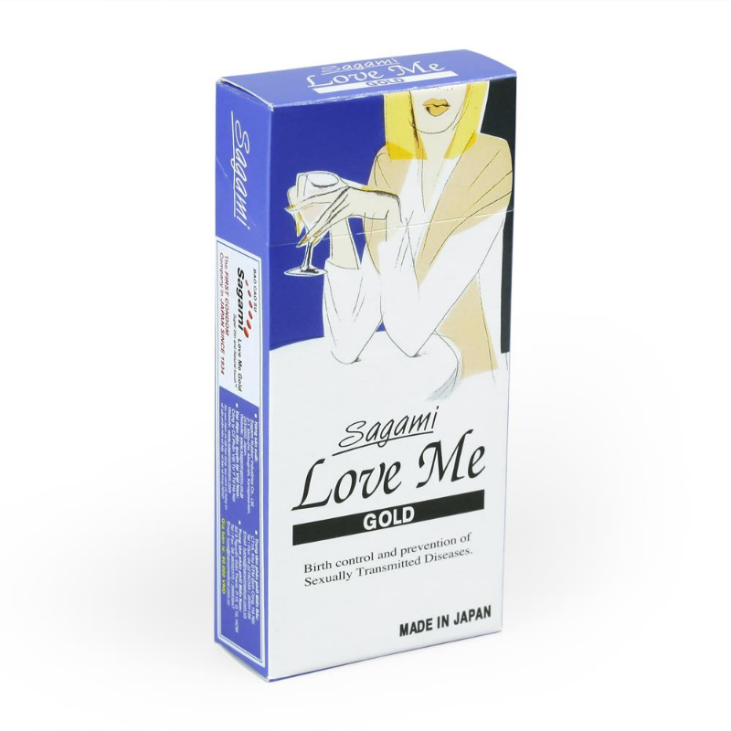 Combo Bao Cao Su SAGAMI 1 hộp Love Me (Hộp 10 chiếc), 1 hộp Are (Hộp 10 chiếc) và 1 hộp Miracle (Hộp 10 chiêc)