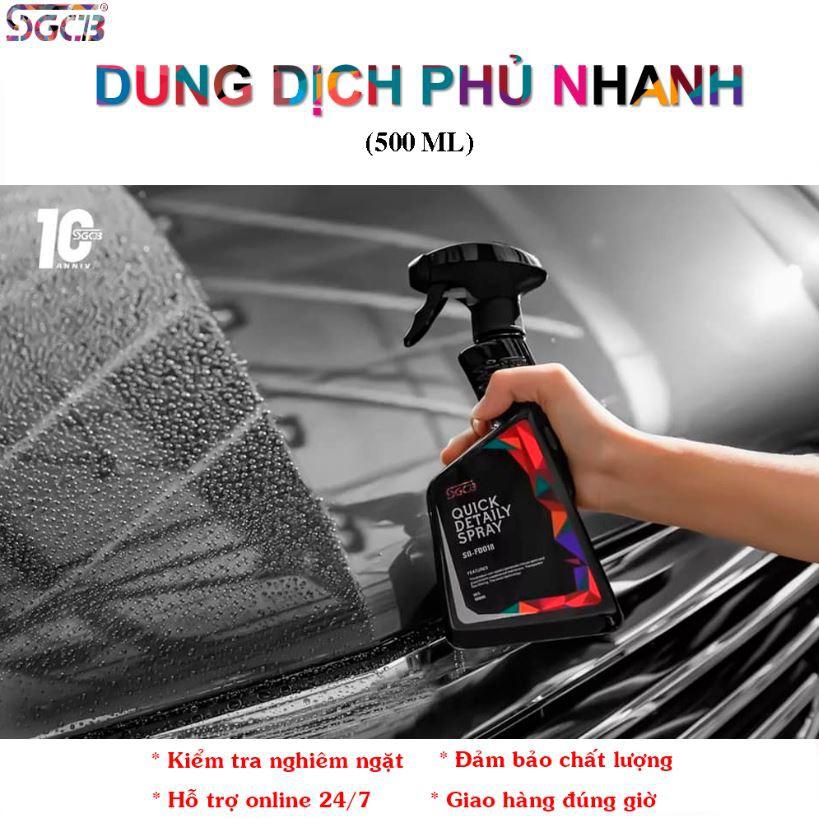 Dung Dịch SGCB Phủ Bóng Nhanh Ngoại Thất Sơn Xe Ô Tô và Mô Tô SGFB022