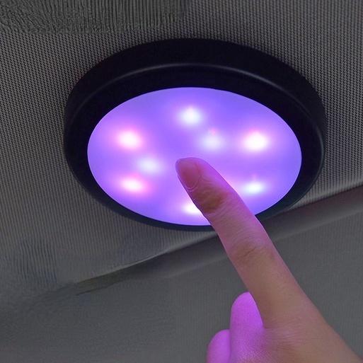 Đèn led Đọc Sách Nhiều Màu Sắc Điều Khiển Bằng Giọng Nói Trang Trí Nội Thất Xe Hơi