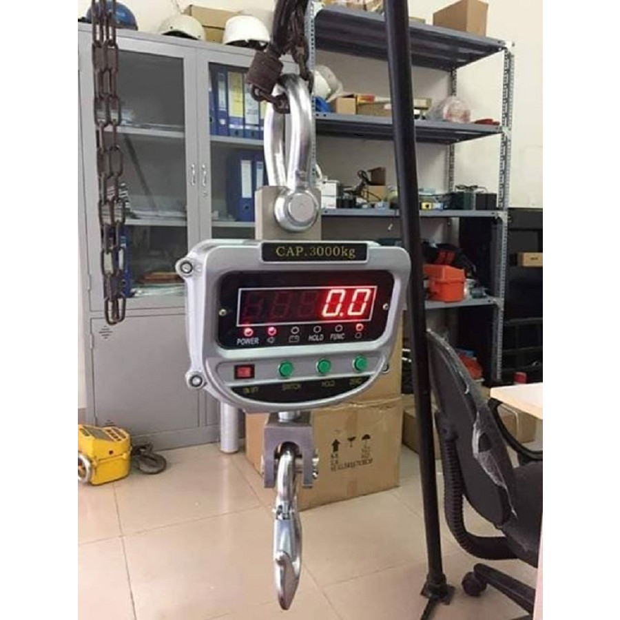 Cân Treo Điện Tử OCS bạc - 3TẤN