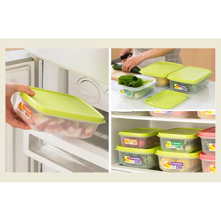 HỘP ĐỰNG THỨC ĂN NHẬT BẢN FITIN PACK 300ml, 600ml, 900ml,1350ml, 2200ml