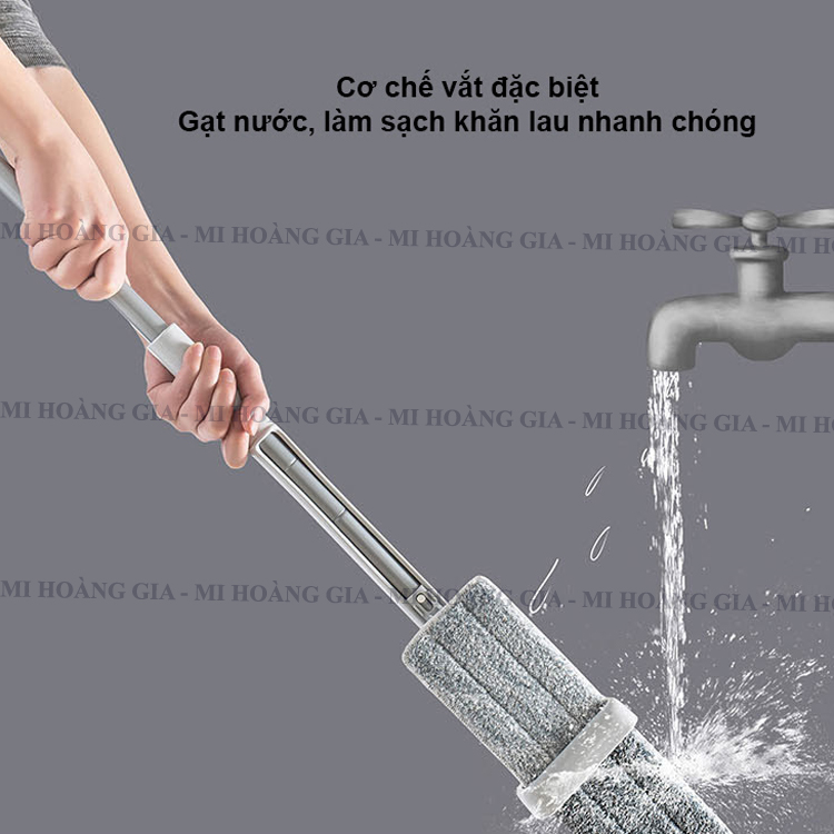 Cây lau nhà tự vắt xoay 360 độ Joybos 36T1 - Hàng chính hãng