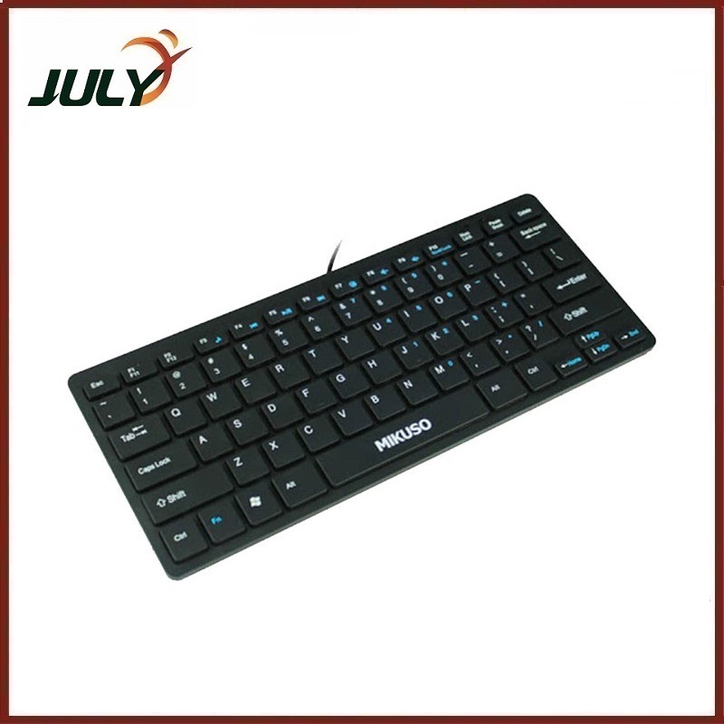 BÀN PHÍM MINI DÙNG CHO MÁY TÍNH BÀN VÀ LAPTOP KB-001U USB ĐEN - JL
