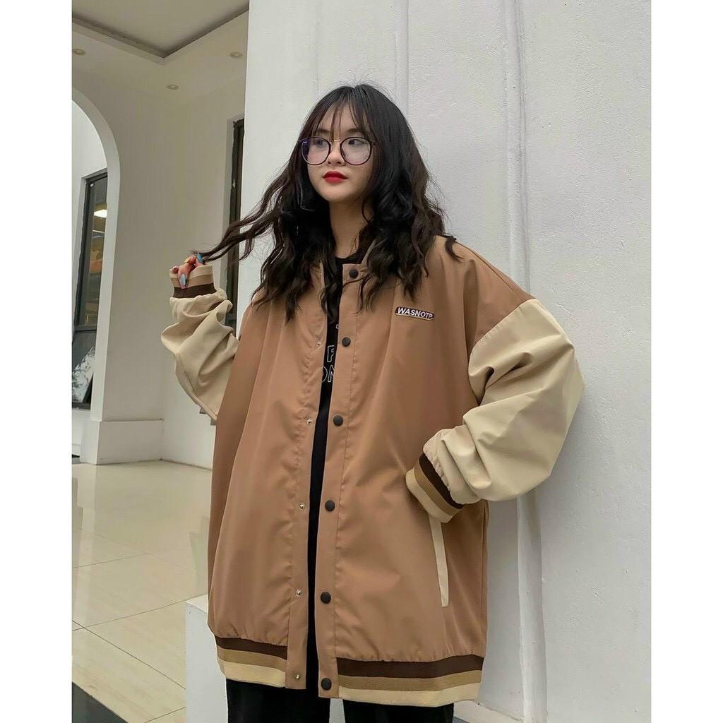 ÁO KHOÁC DÙ BOMBER BÓNG CHÀY THÊU 123SHOP FORM RỘNG UNISEX NAM NỮ